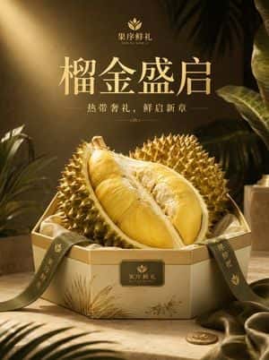 Luxury Durian Brand Key Visual preview