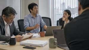 Realistic Japanese Office Meeting preview