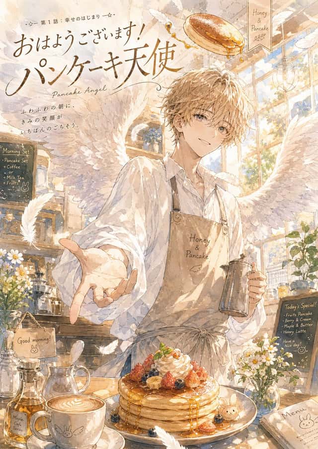 Pancake Angel Cafe Cover preview