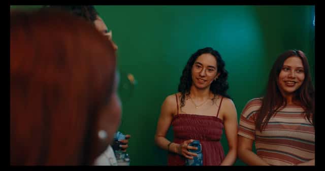 Cinematic Group in Front of Green Screen preview