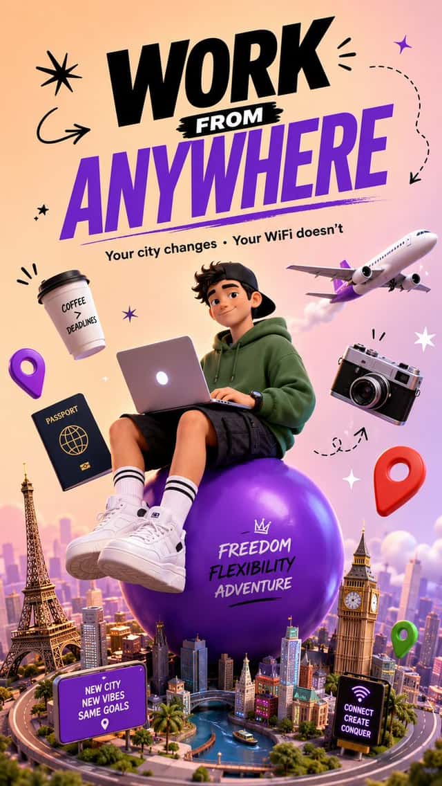 Urban Nomad Lifestyle Poster preview