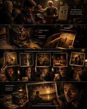 Antique Camera Forgotten Memories Cinematic Scene preview