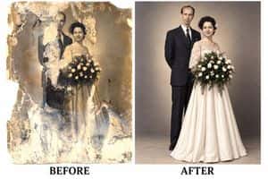 Vintage Portrait Restoration and Colorization preview