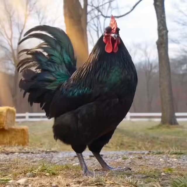 Cinematic Epic Rooster Action Hero Video Prompt preview
