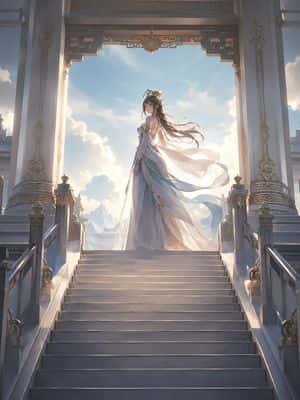 Fantasy Princess Temple Staircase preview