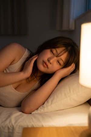 Cozy Bedside Portrait With Face Censor preview