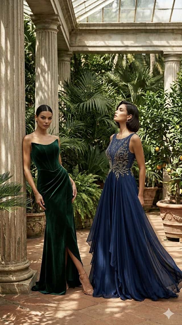 Elegant Gowns Greenhouse Editorial preview