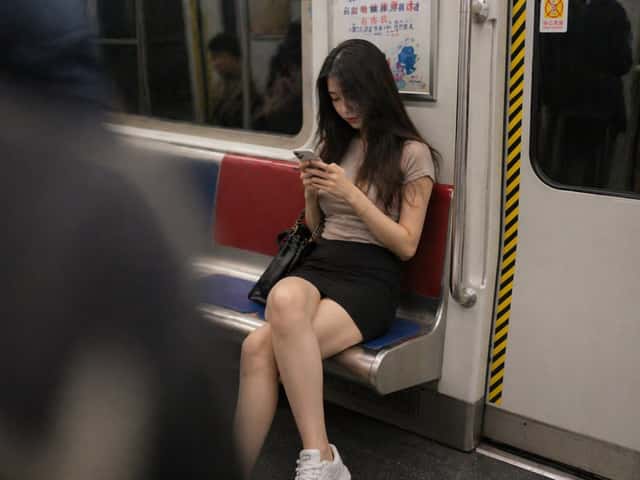 Subway Candid Photo Prompt preview