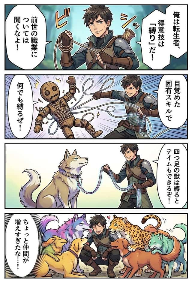 Light Novel Style Comic Cover preview