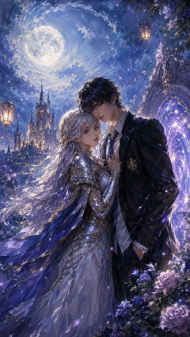 Moonlit Gothic Fantasy Couple preview