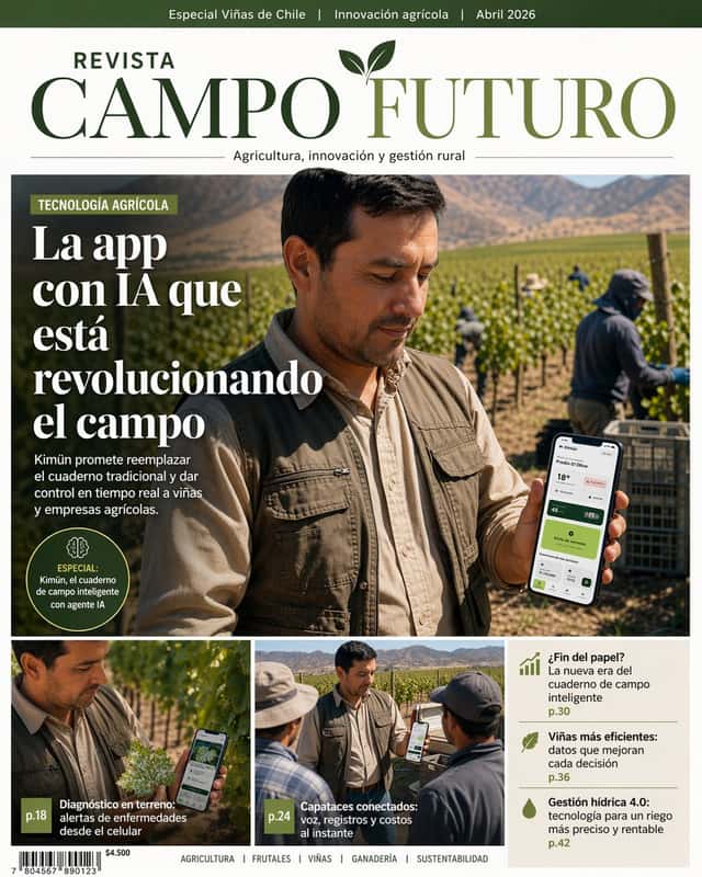 Agritech magazine cover from app screenshot preview
