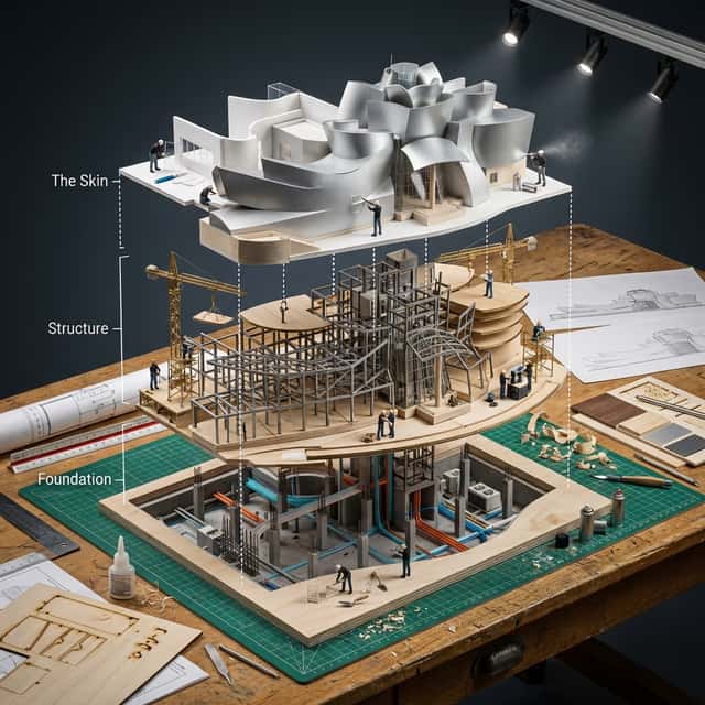 Building Exploded View Architectural Diorama preview