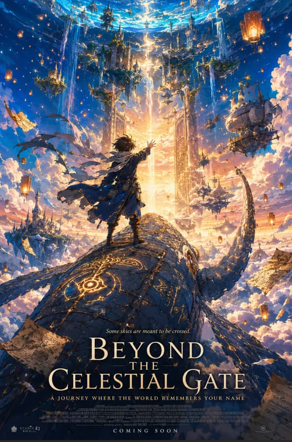 Anime Fantasy Celestial Movie Poster preview