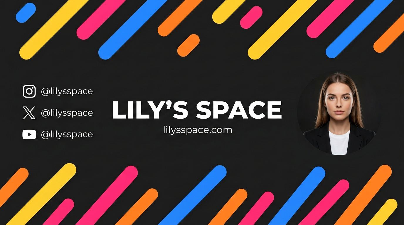 AI-generated sample for “Vibrant Geometric Studio Banner”