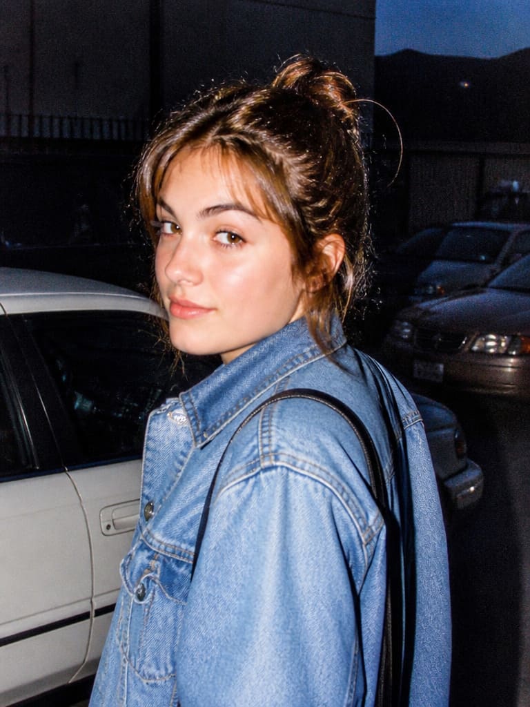 AI-generated sample for “90s Denim Street Photo”