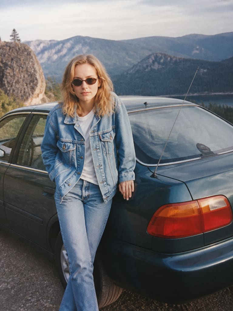 AI-generated sample for “1990s Road-Trip Snapshot”