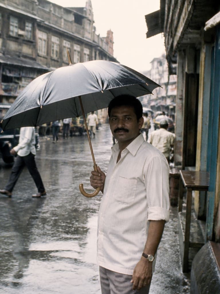 AI-generated sample for “1980s Monsoon Street”