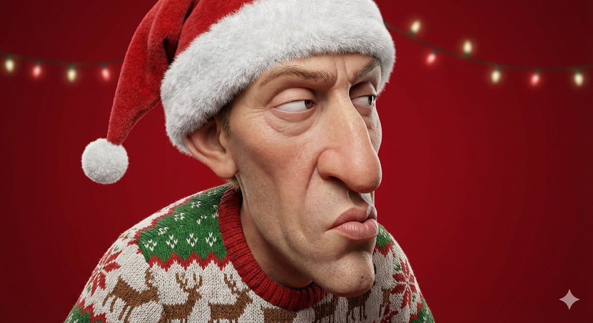 AI-generated sample for “Stylized 3D Cartoon Portrait with Realistic Textures”