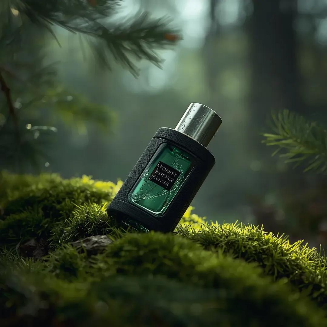 AI-generated sample for “Ultra-realistic Fragrance Product Shot”