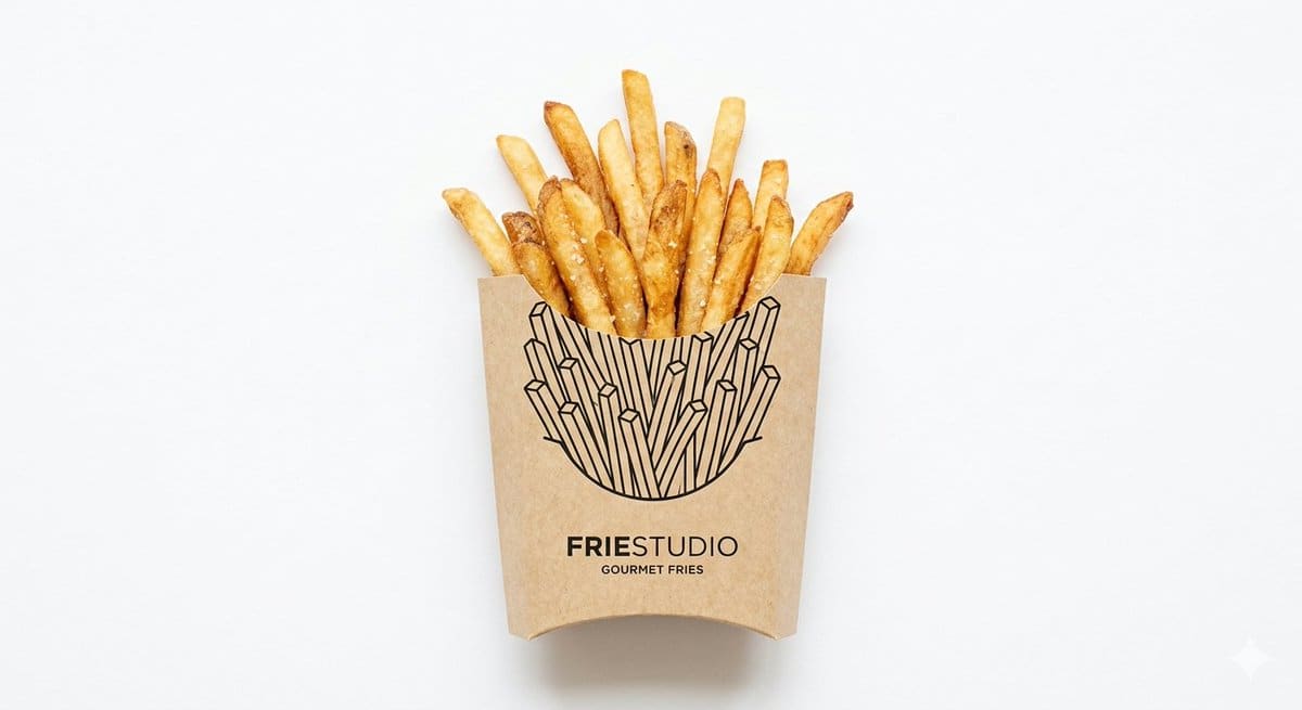 AI-generated sample for “Minimalist Food Illustration and Photorealism Blend”