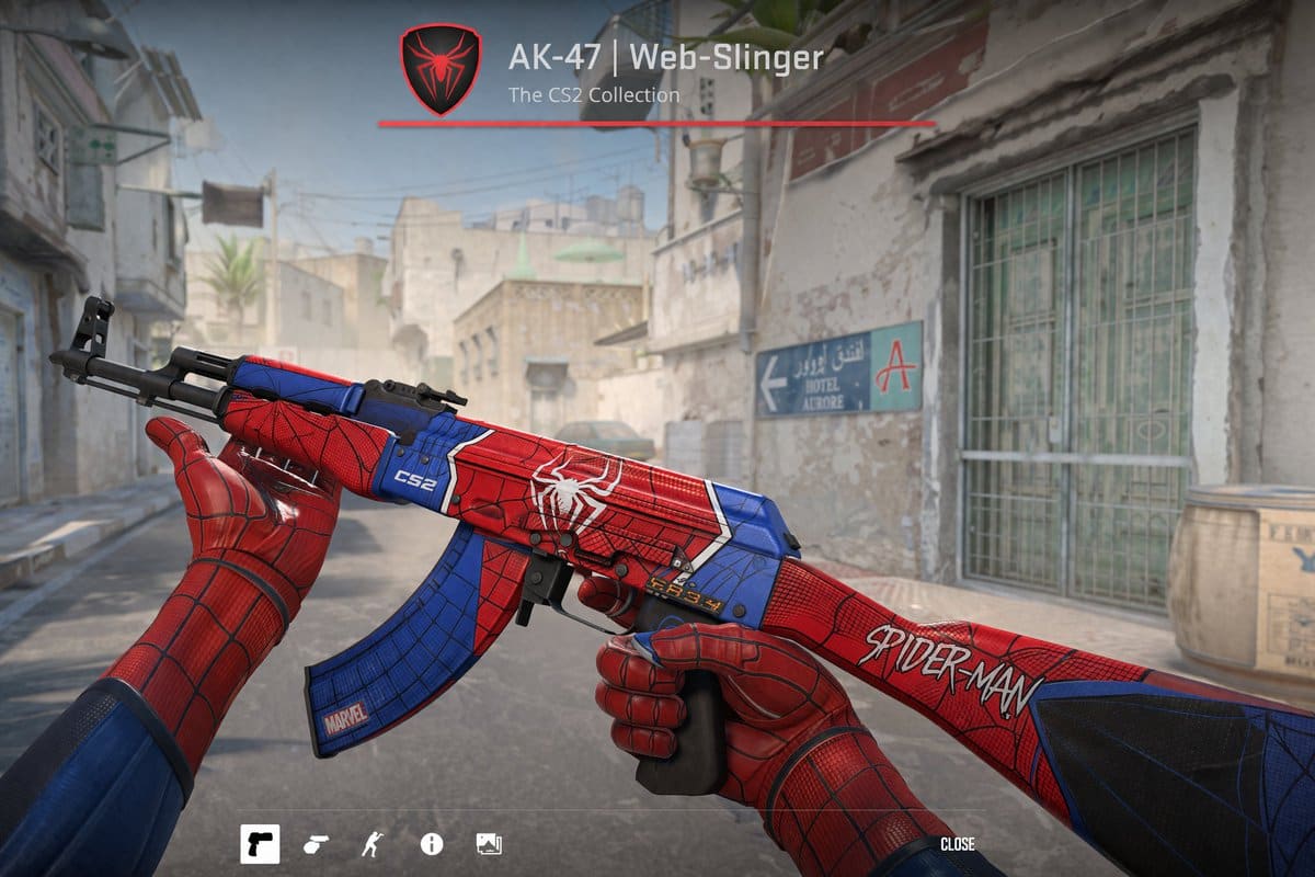 AI-generated sample for “FPS Custom Weapon Skin Screenshot”
