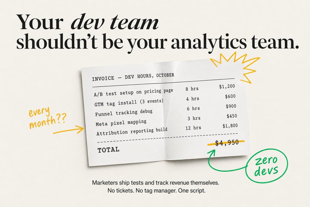 AI-generated sample for “Minimal SaaS Ad With Invoice Mockup”
