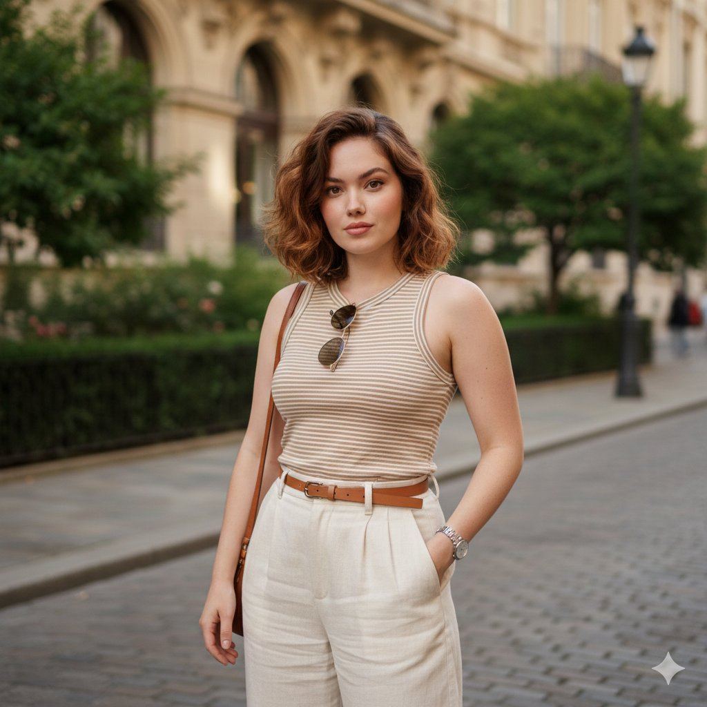 AI-generated sample for “Urban Street Portrait with Baggy Pants Prompt”