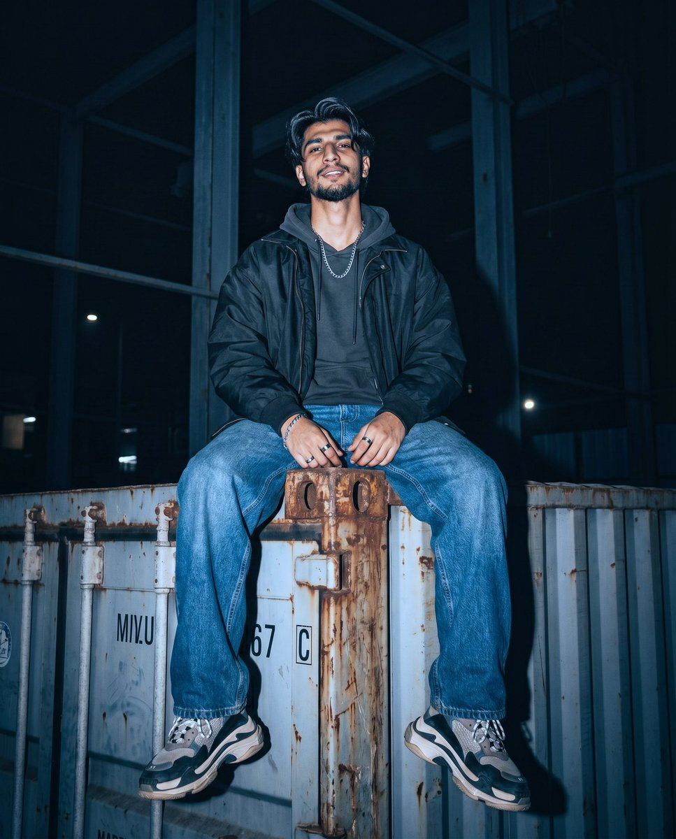 AI-generated sample for “Industrial Streetwear Editorial”