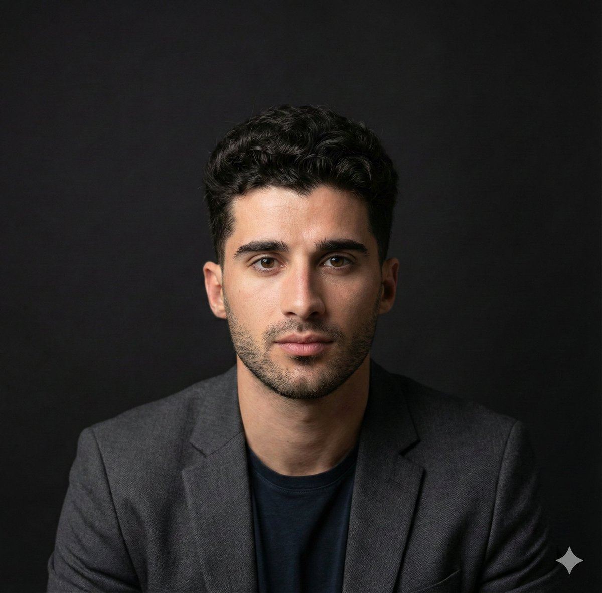 AI-generated sample for “Selfie to Professional Headshot Prompt”