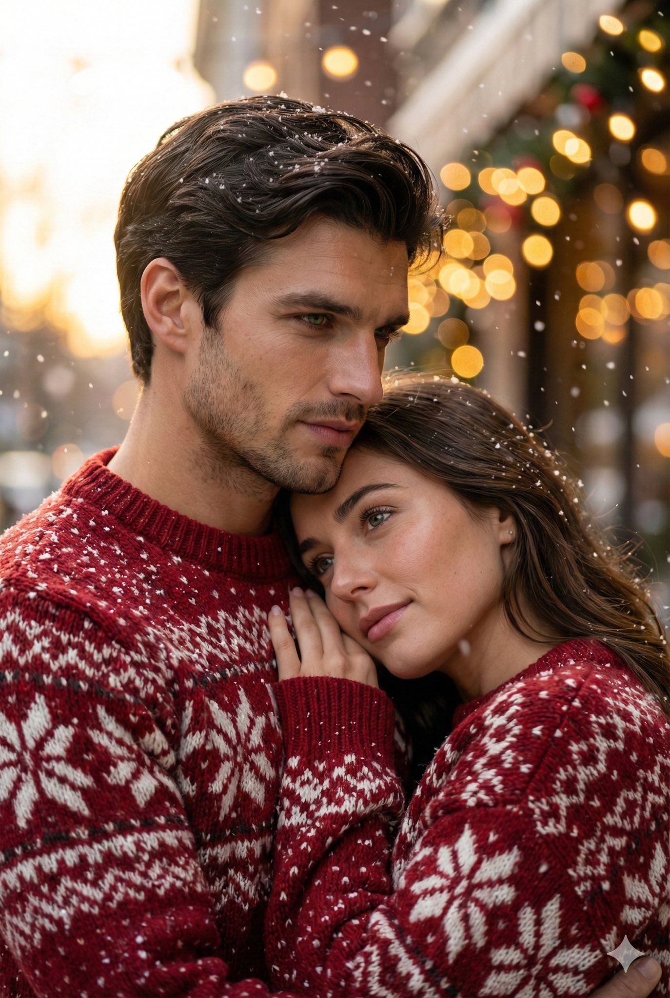 AI-generated sample for “29-a-snowy-couple-portrait”