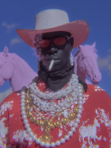 Surreal Cowboy Fashion Portrait