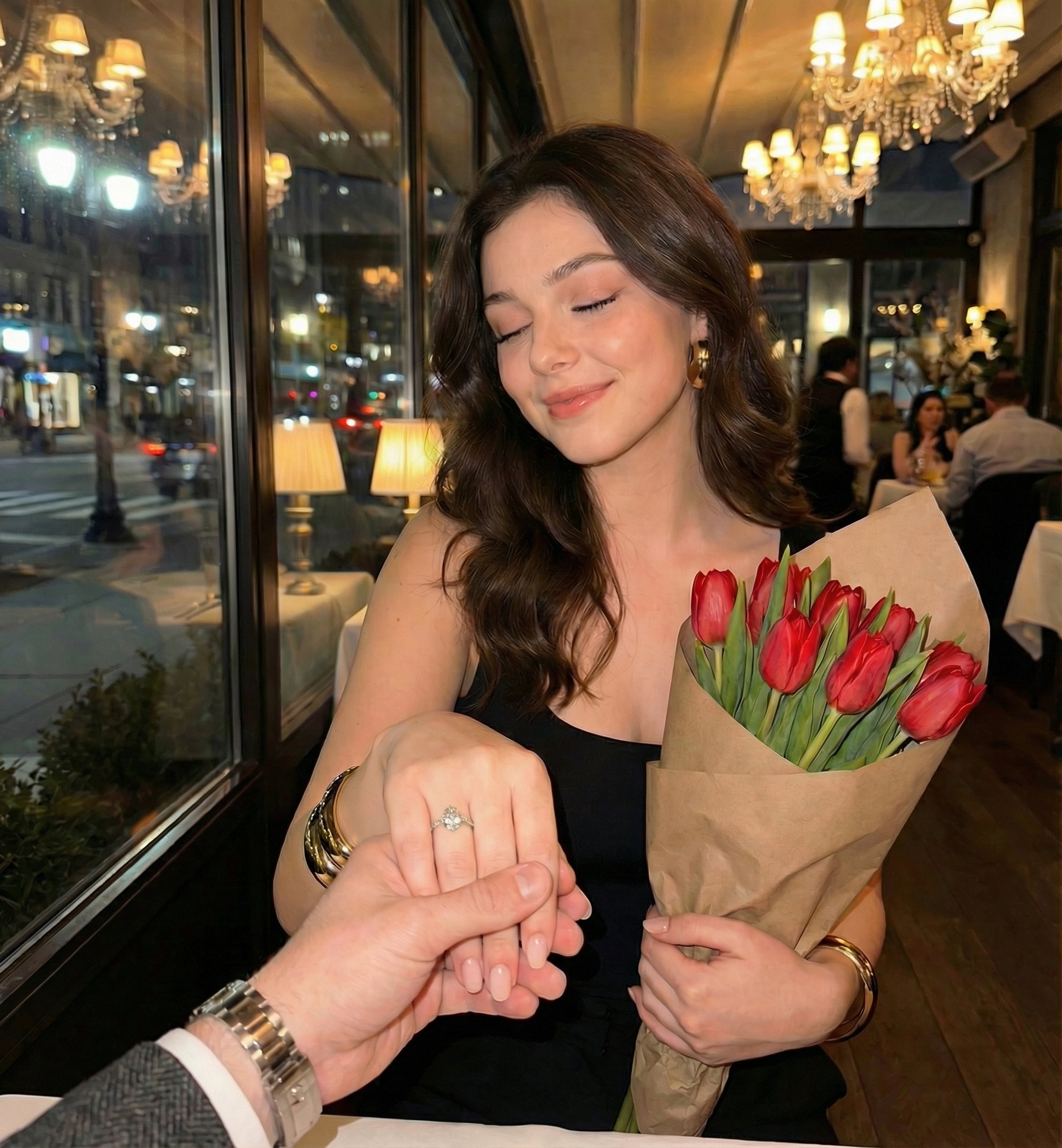 Propose Day Romantic Dinner Date Template
