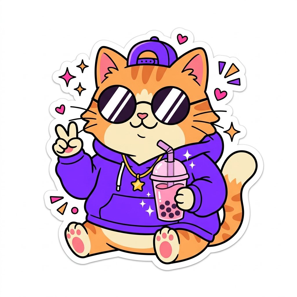 Sticker Art Style