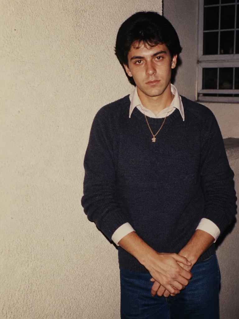 AI-generated sample for “80s College Wall Portrait”