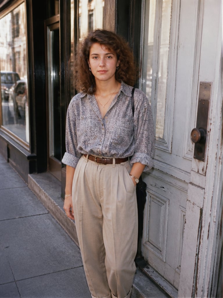 AI-generated sample for “80s Street Fashion”