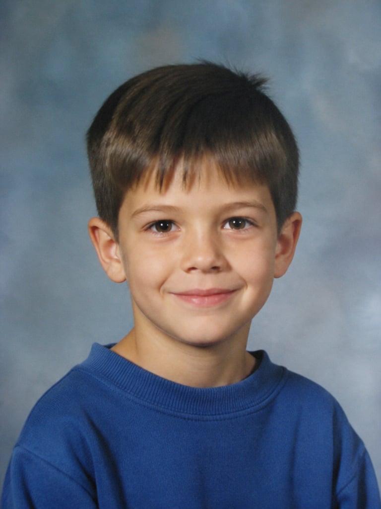 AI-generated sample for “90s School Photo”