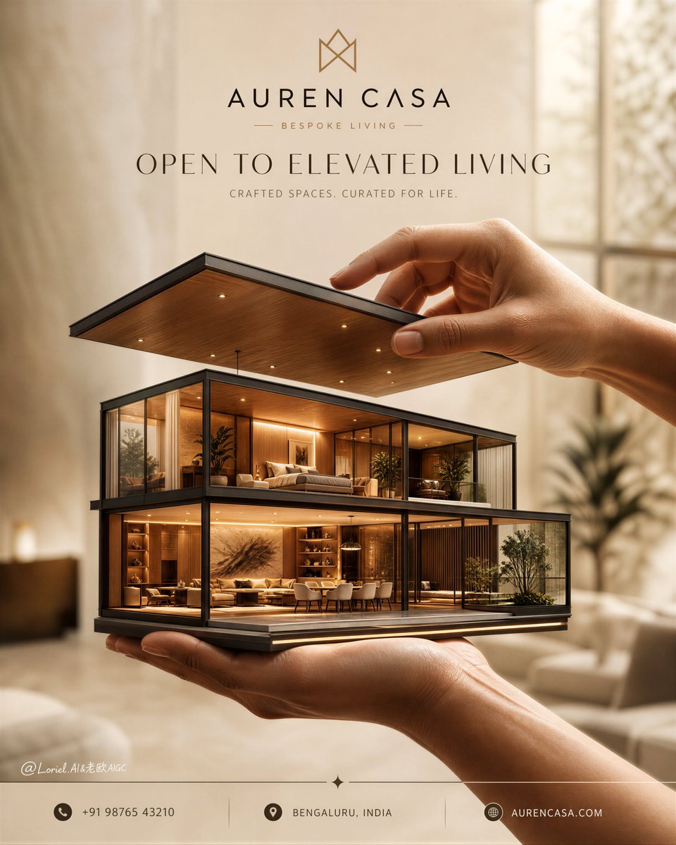 Luxury Real Estate Sales Poster