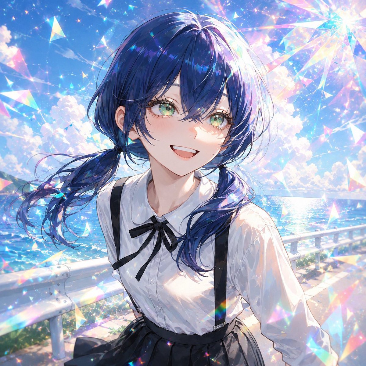 Sparkling Seaside Anime Album Cover
