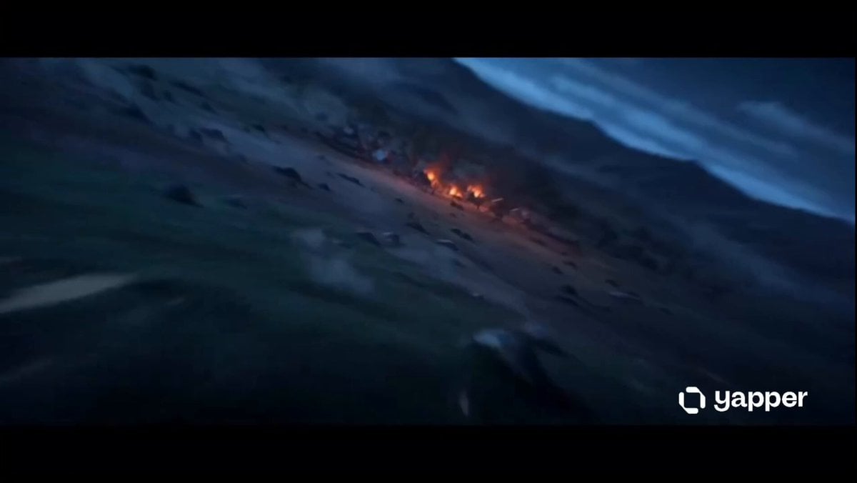 2D Anime Action Sequence: Wind Knight vs Shadow Beast