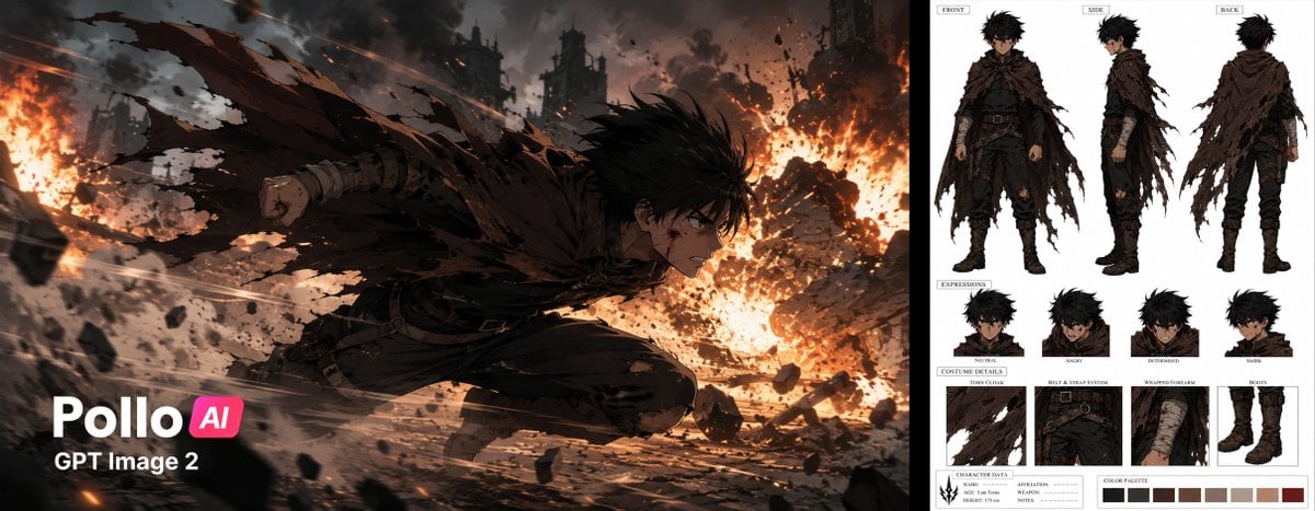 Anime Action Frame Sprint