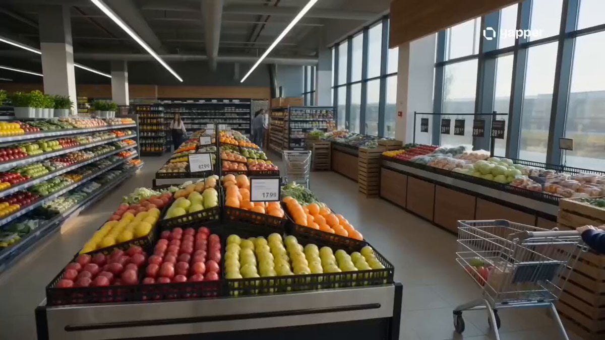 Cinematic Grocery Store Sequence