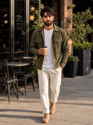 AI-generated sample for “Street Style Café Walk”