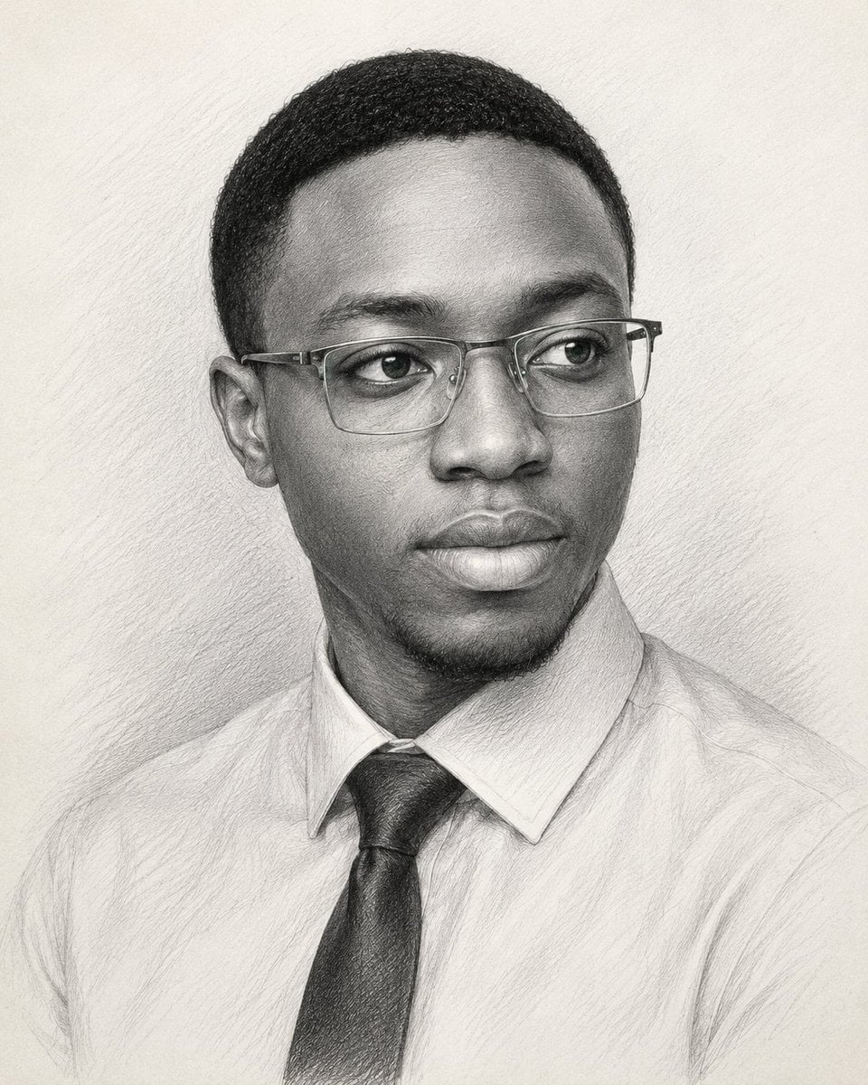 Museum-Quality Graphite Portrait