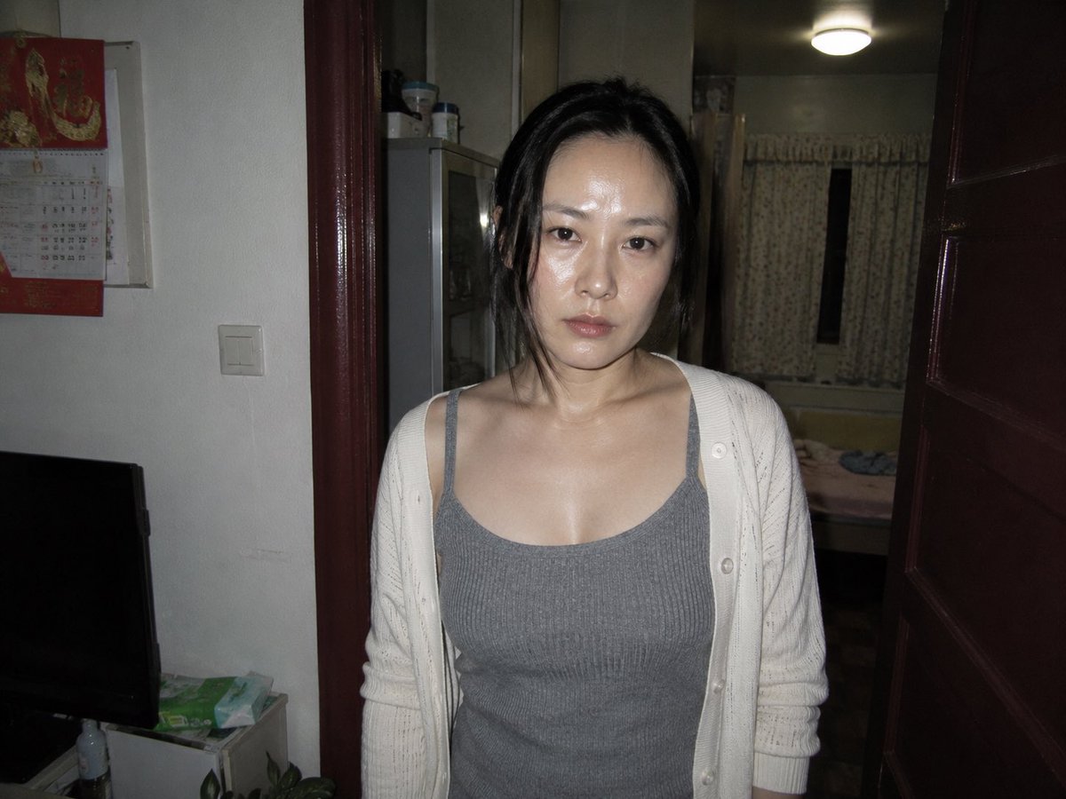 Candid Apartment Doorway Portrait — AI image template example