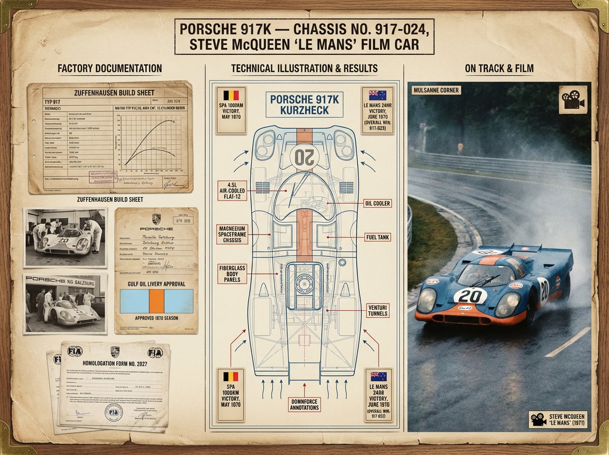 Vehicle Biography Documentation Board Template
