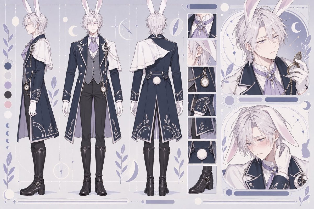 Rabbit Gentleman Character Sheet