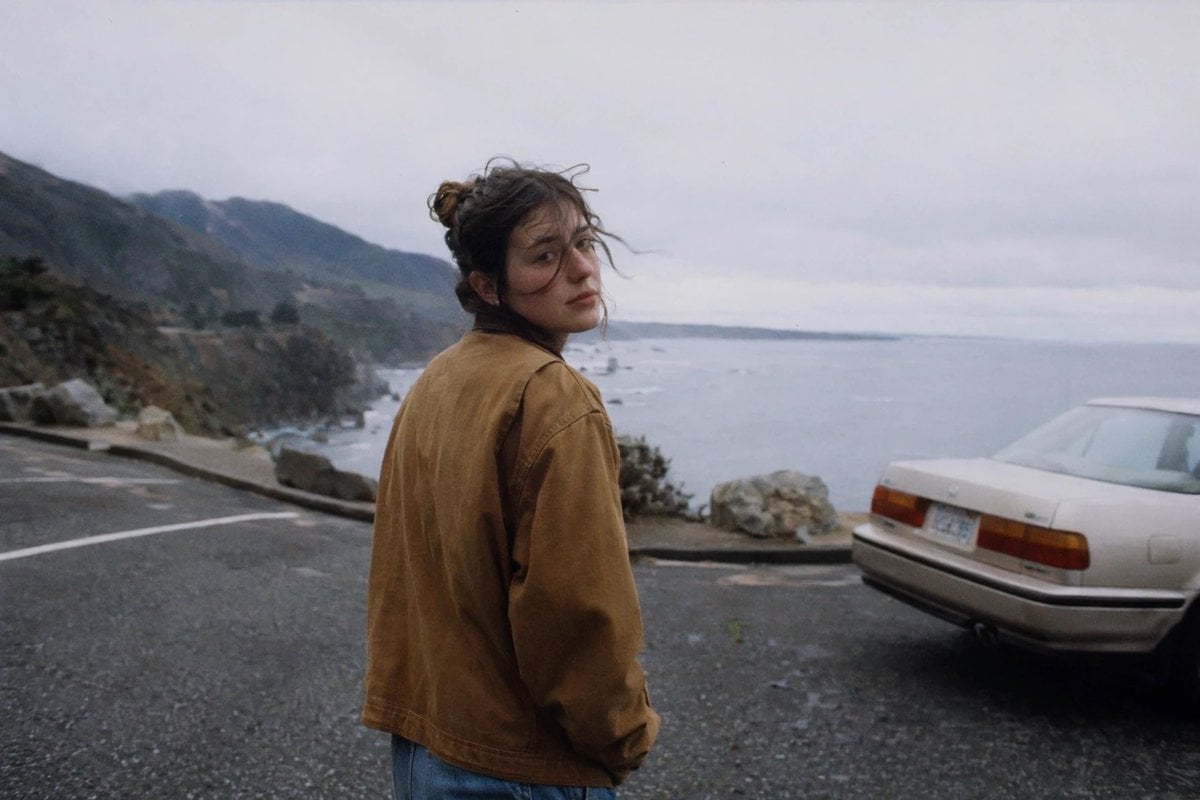 Moody Coastal Road Trip Portrait