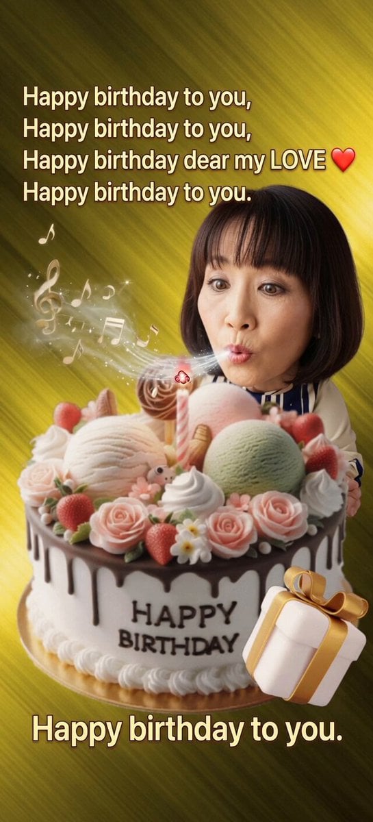 Singing Happy Birthday with Candles