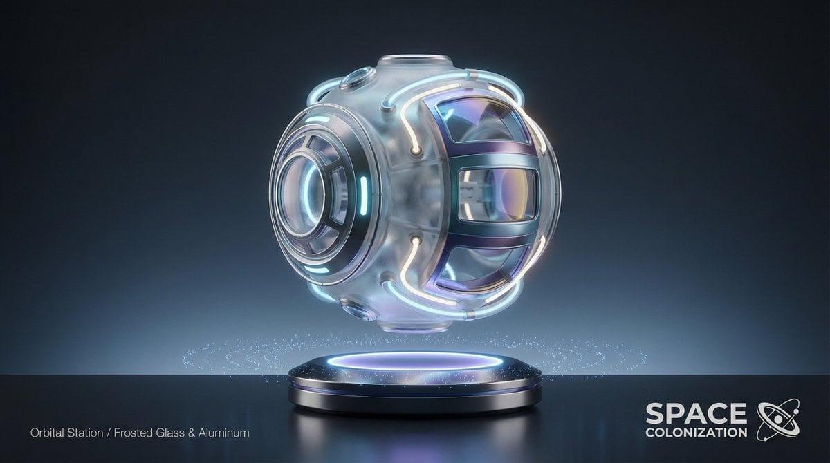 Futuristic Sci-Fi Still Life Photography Template