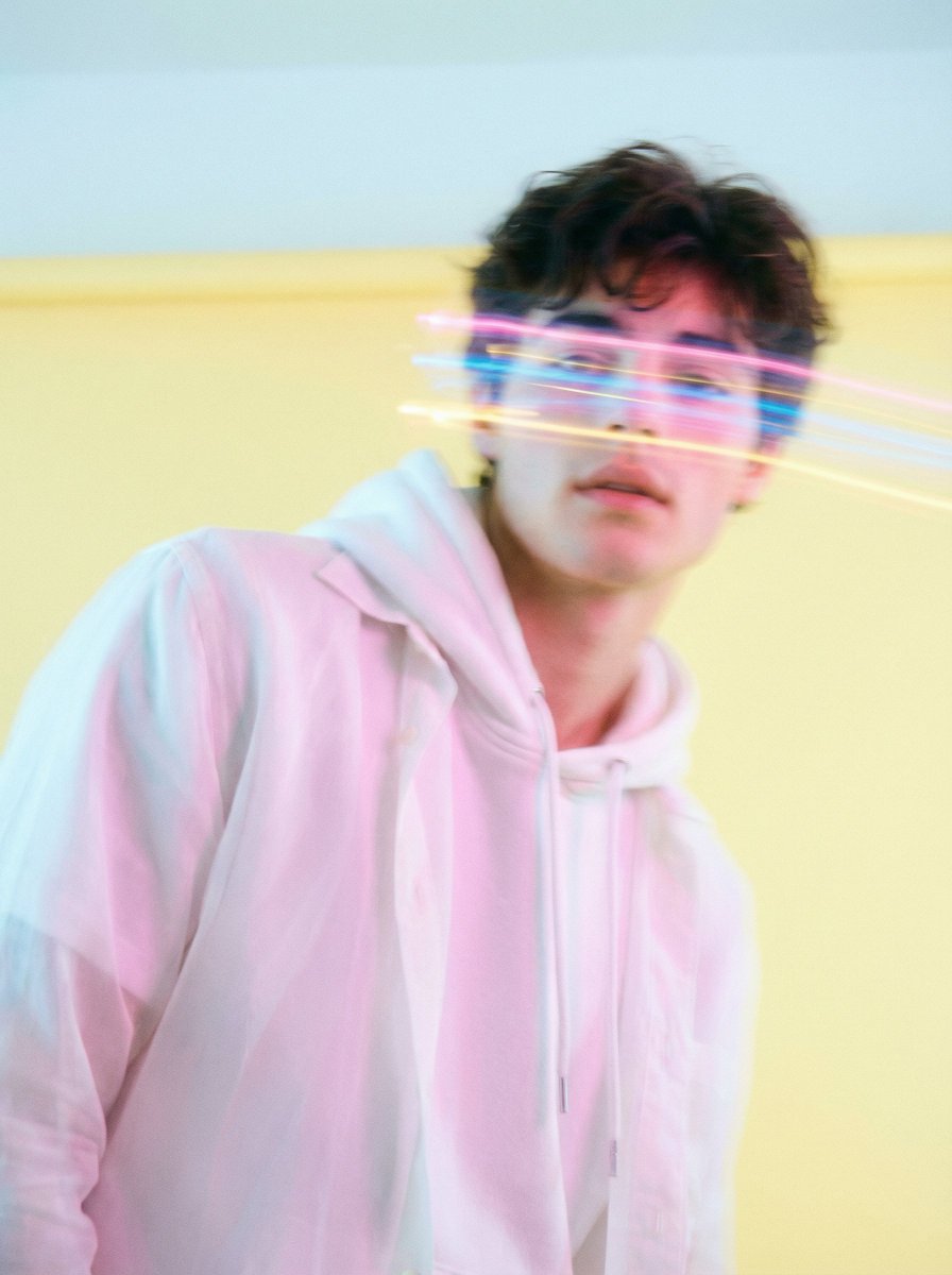 Richard Avedon Style Motion Blur Portrait